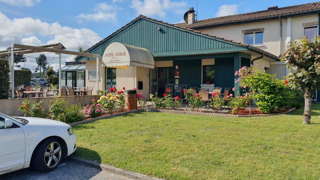 Logis Hotel Horus Restaurant Les Bruyeres Toulenne Екстериор снимка