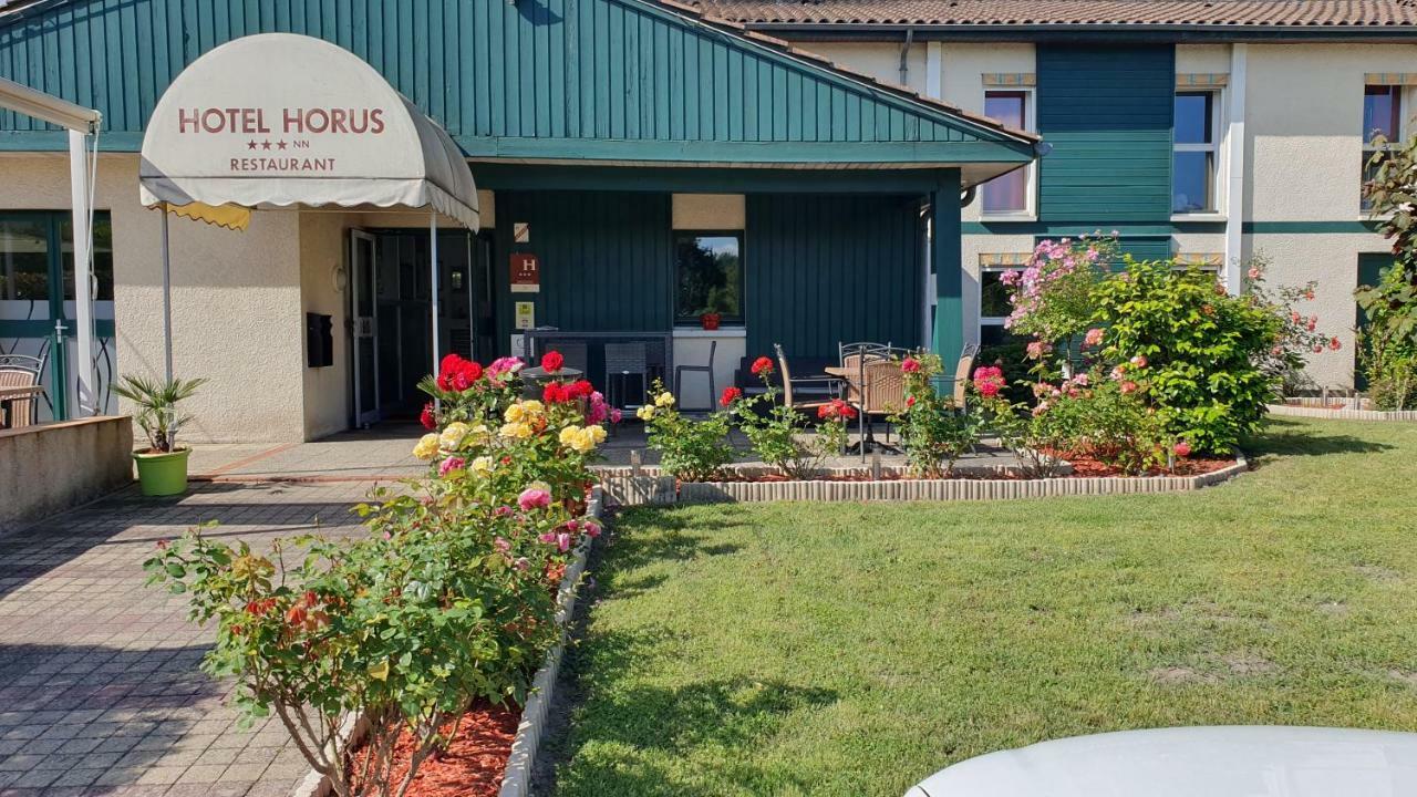 Logis Hotel Horus Restaurant Les Bruyeres Toulenne Екстериор снимка
